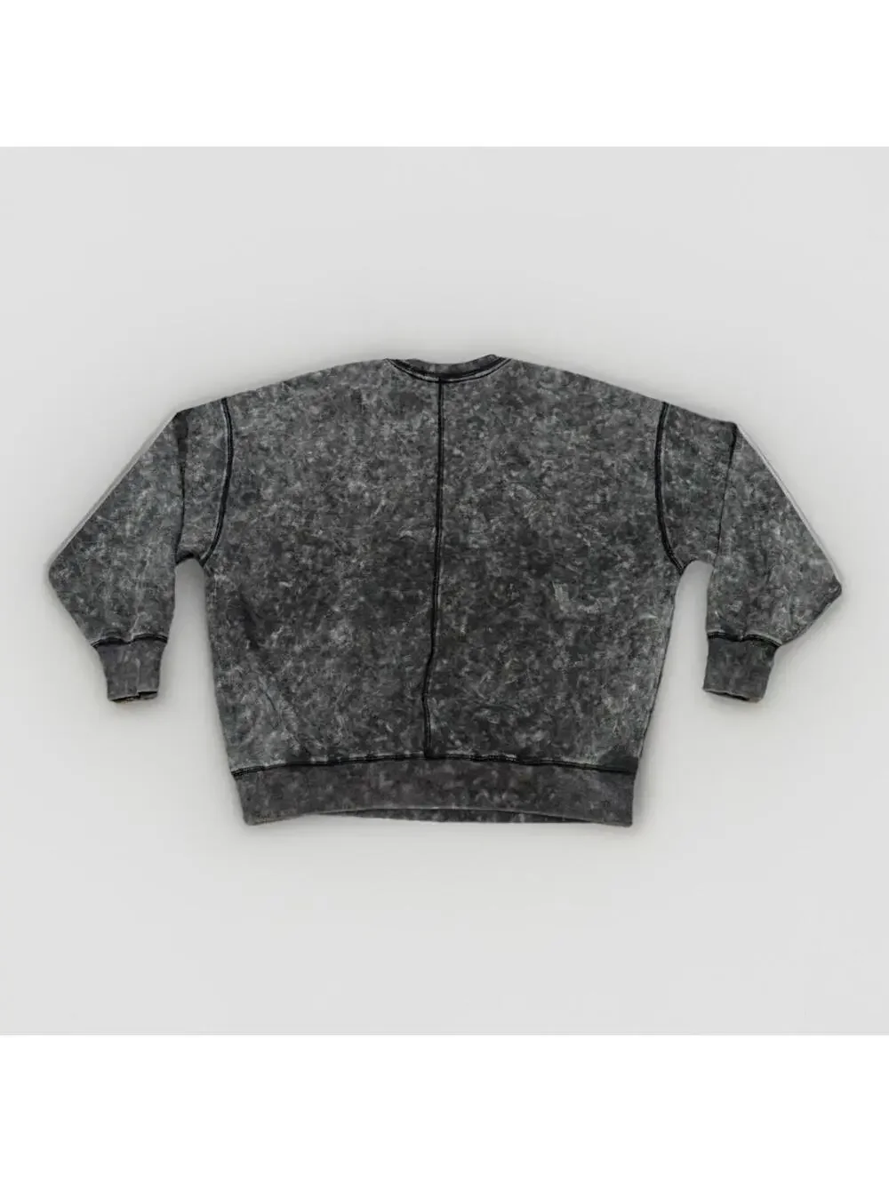 Black Acid Washed “Cosmic Vibes” No Boundaries Sweater No Tag‎ Size XXL